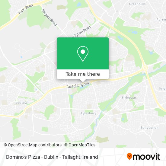 Domino's Pizza - Dublin - Tallaght map