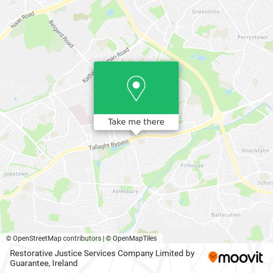Restorative Justice Services Company Limited by Guarantee map