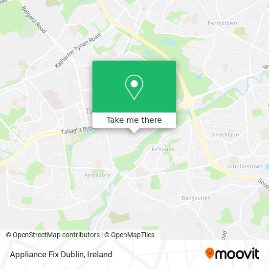 Appliance Fix Dublin map