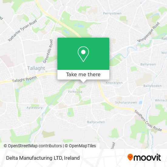 Delta Manufacturing LTD map