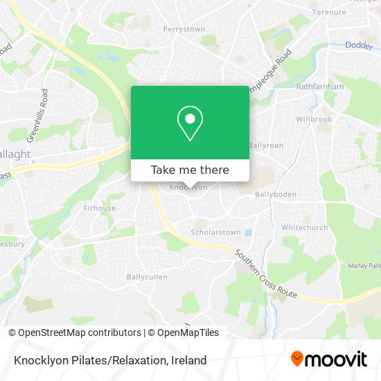 Knocklyon Pilates/Relaxation map