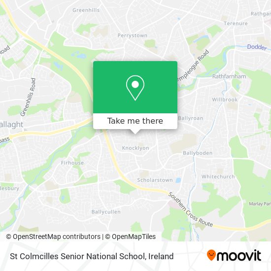 St Colmcilles Senior National School map