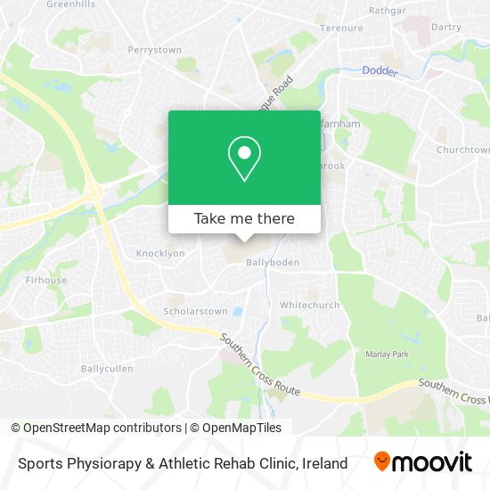 Sports Physiorapy & Athletic Rehab Clinic map