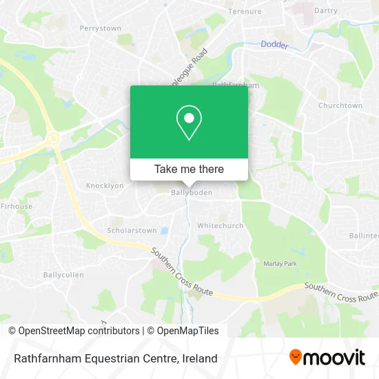 Rathfarnham Equestrian Centre map