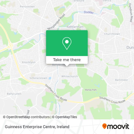 Guinness Enterprise Centre map