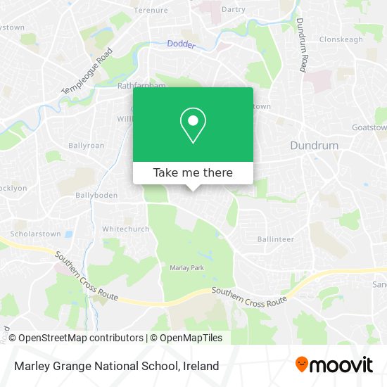 Marley Grange National School map