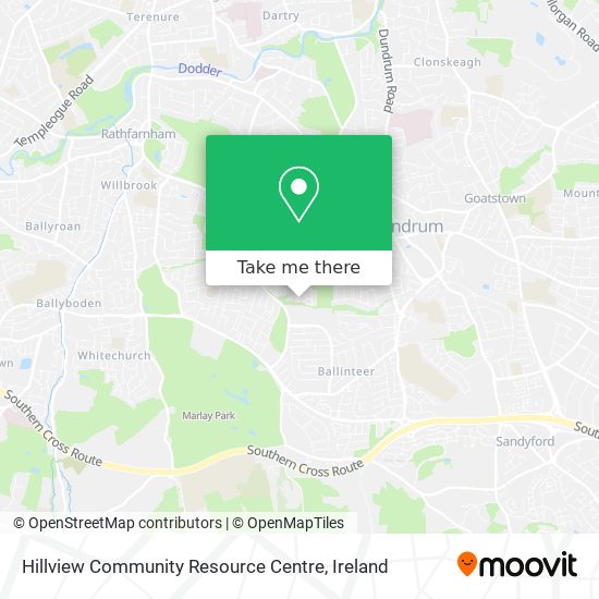 Hillview Community Resource Centre map