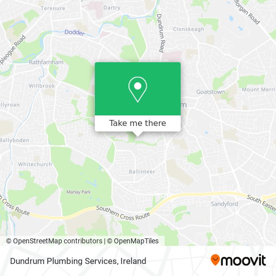 Dundrum Plumbing Services map