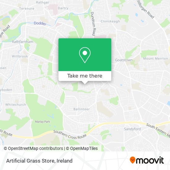 Artificial Grass Store map