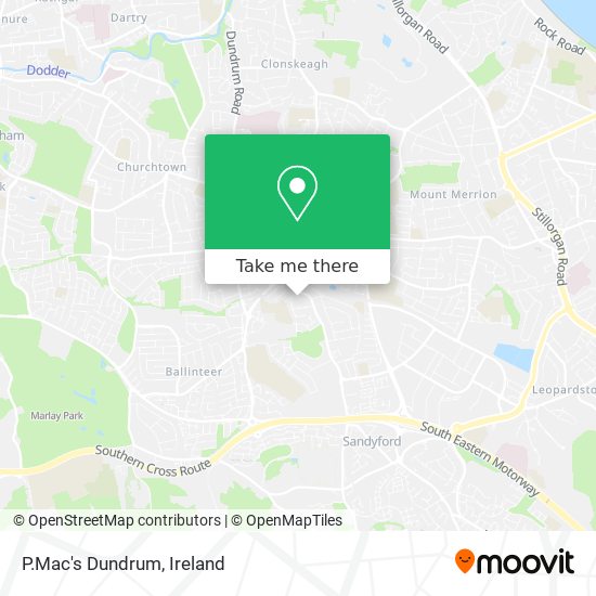 P.Mac's Dundrum map