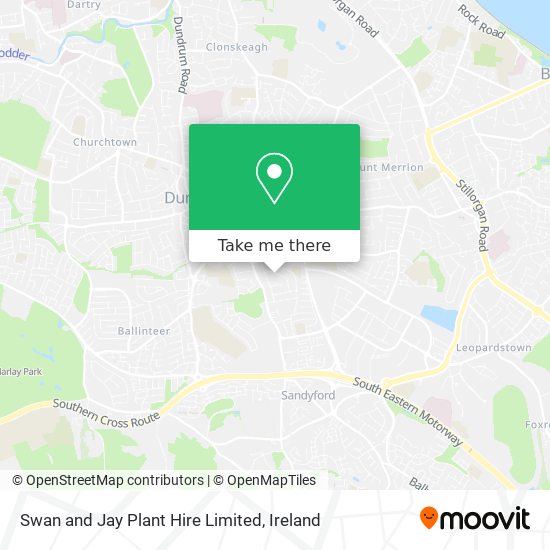 Swan and Jay Plant Hire Limited map