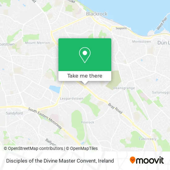 Disciples of the Divine Master Convent map