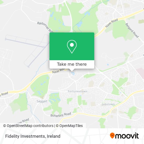 Fidelity Investments map