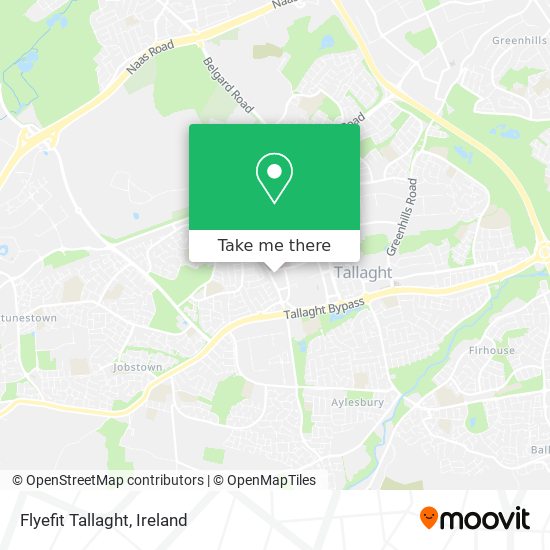 Flyefit Tallaght map