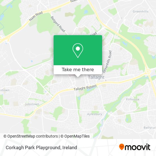 Corkagh Park Playground map