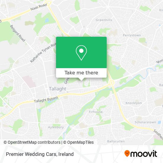 Premier Wedding Cars map