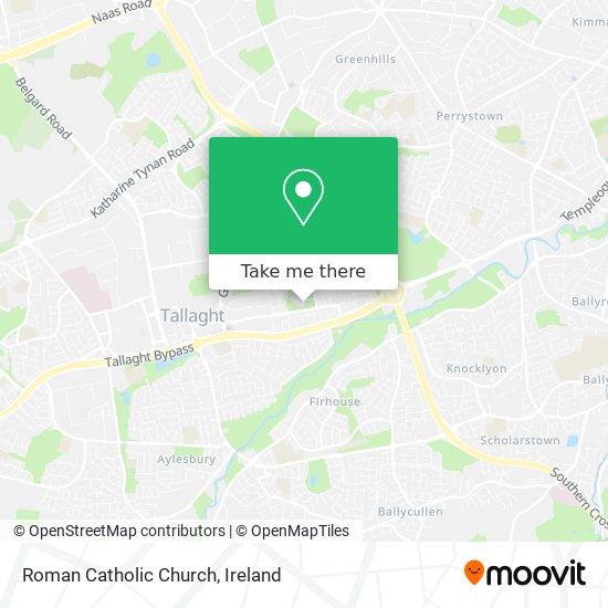 Roman Catholic Church map