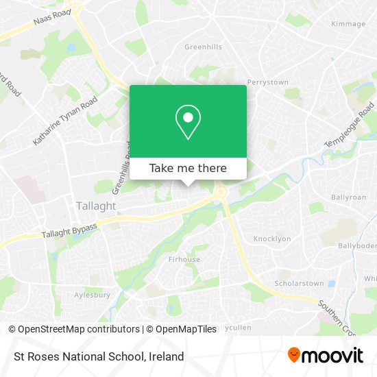 St Roses National School map