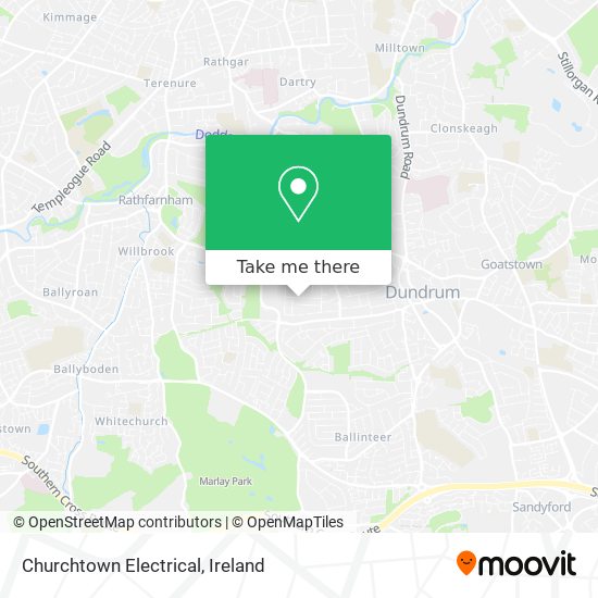 Churchtown Electrical map
