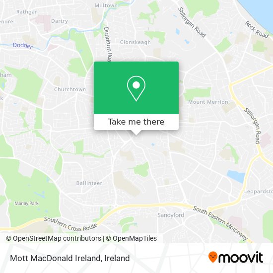 Mott MacDonald Ireland map