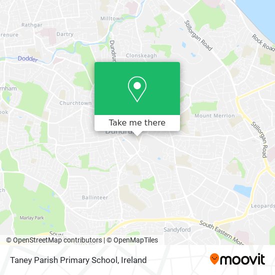 Taney Parish Primary School map