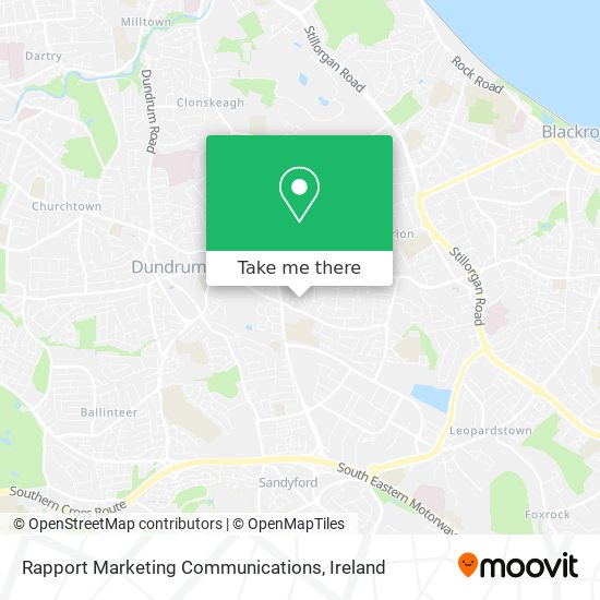 Rapport Marketing Communications map