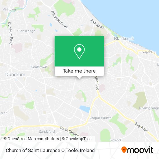 Church of Saint Laurence O'Toole map