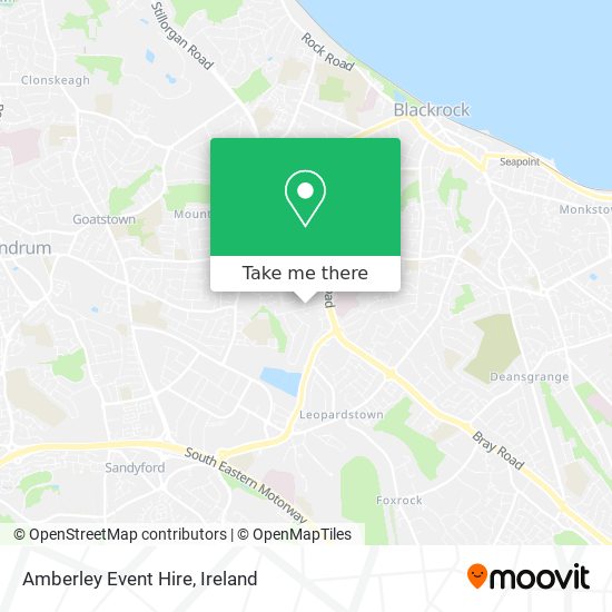 Amberley Event Hire map