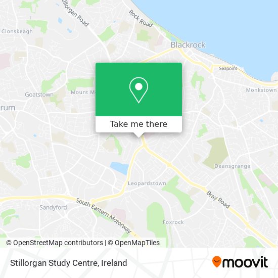 Stillorgan Study Centre map