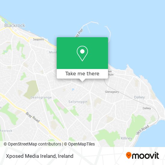 Xposed Media Ireland map