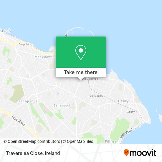 Traverslea Close map