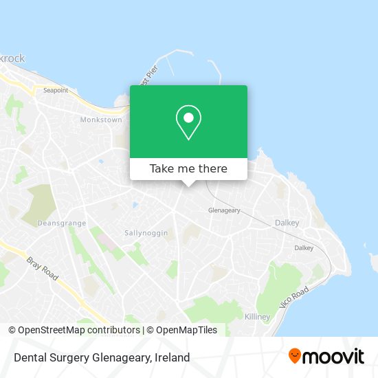 Dental Surgery Glenageary map