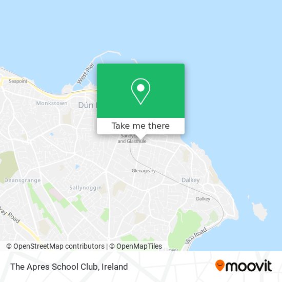 The Apres School Club map