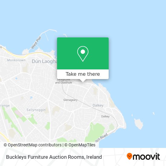 Buckleys Furniture Auction Rooms map