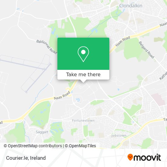 Courier.Ie map
