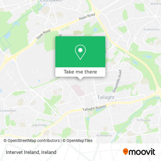 Intervet Ireland map