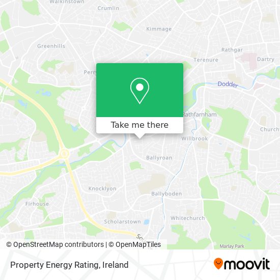 Property Energy Rating map