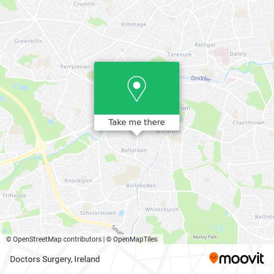 Doctors Surgery map