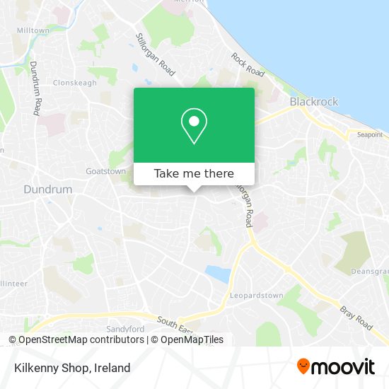 Kilkenny Shop map