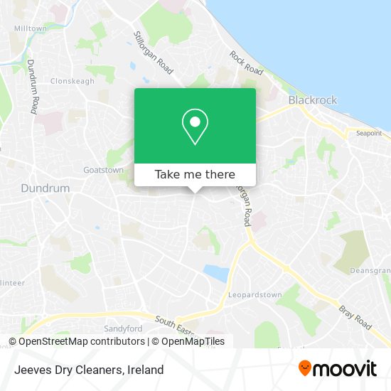 Jeeves Dry Cleaners map