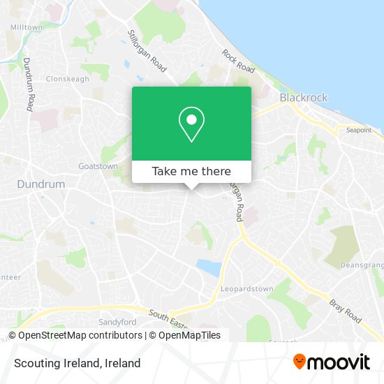 Scouting Ireland map