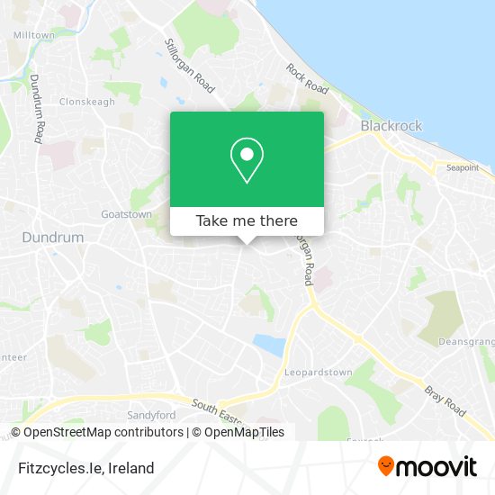 Fitzcycles.Ie map