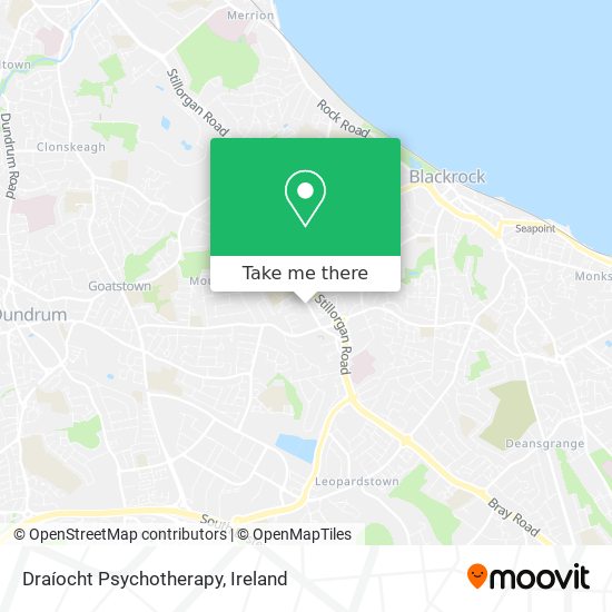 Draíocht Psychotherapy map