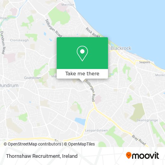 Thornshaw Recruitment map