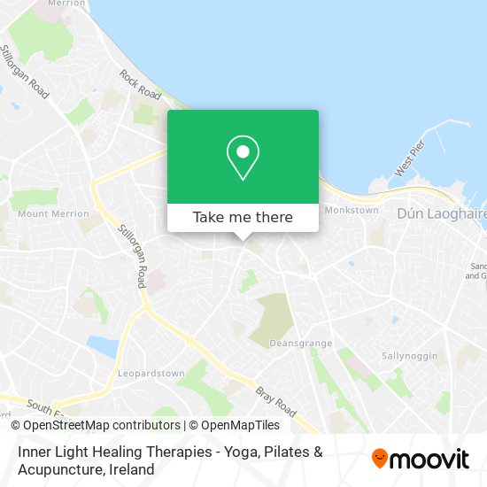 Inner Light Healing Therapies - Yoga, Pilates & Acupuncture map