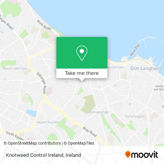 Knotweed Control Ireland map