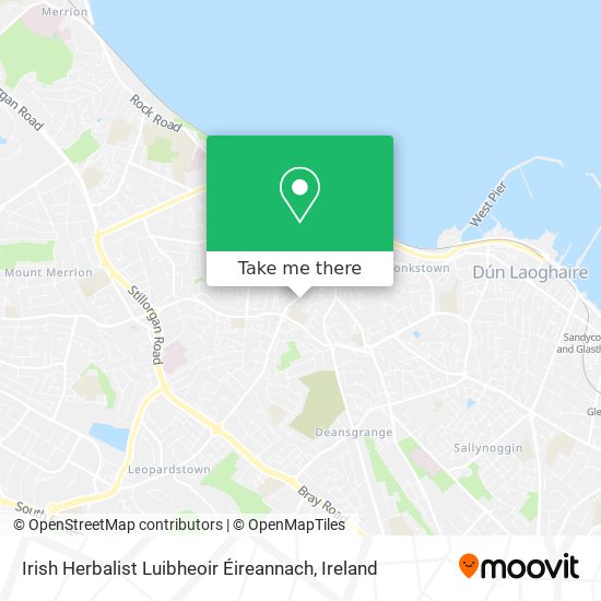 Irish Herbalist Luibheoir Éireannach map
