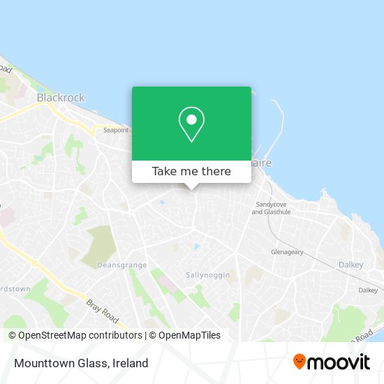 Mounttown Glass map