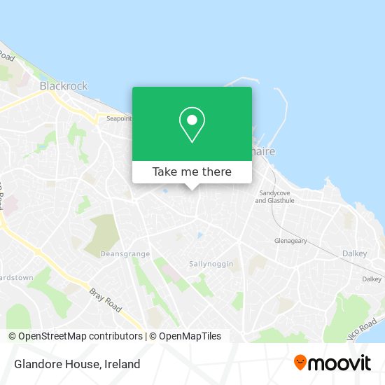 Glandore House map