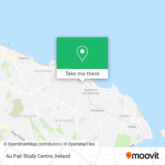 Au Pair Study Centre map